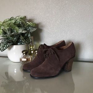 Lucky Brand Suede Booties
